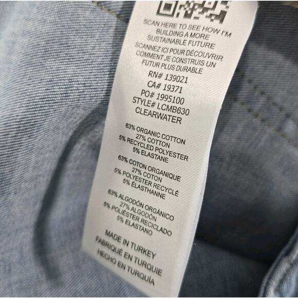 Frame Jeans Womens 30 Le Crop Mini Boot Light High Rise Denim Clearwater Organic - Picture 9 of 13